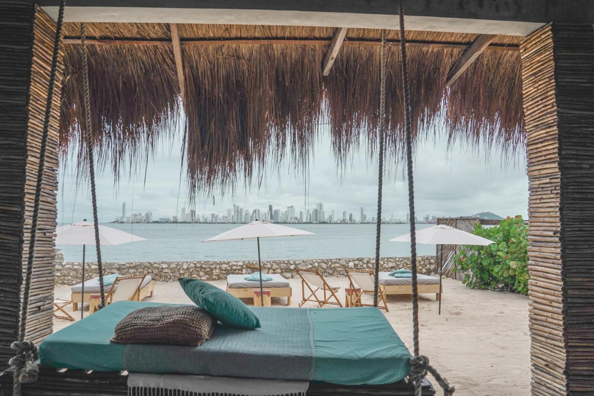 Namaste Beach Club & Hotel Playa de Punta Arena Bagian luar foto